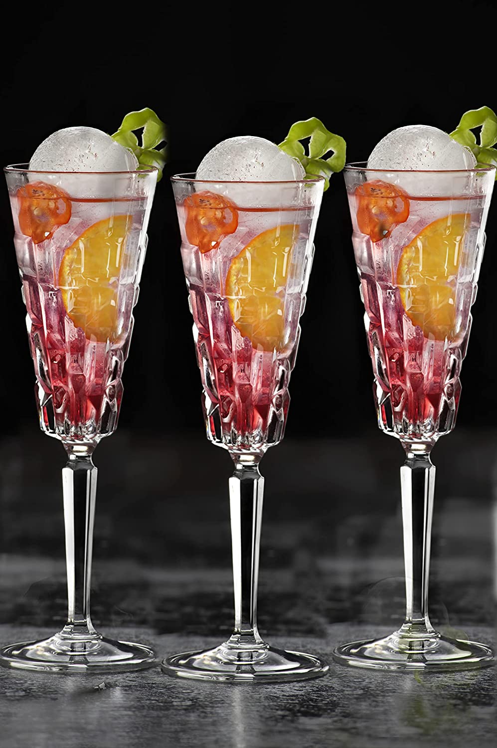 RCR etna flute goblet set of 6 - 19cl